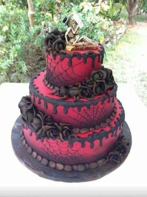 Para tu hallowedding estos pasteles🍰🎃👻💀 8