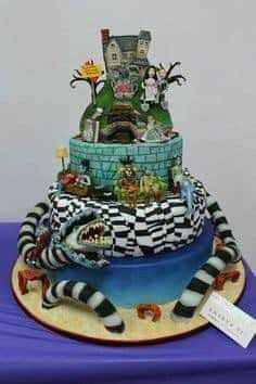 Para tu hallowedding estos pasteles🍰🎃👻💀 11