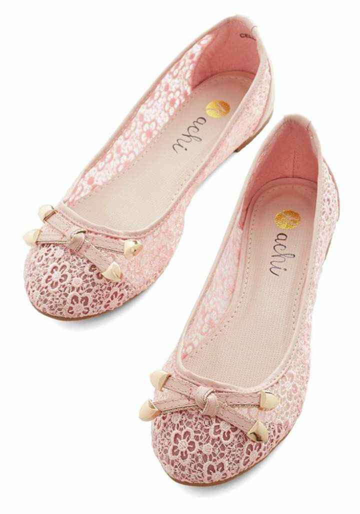 Flats en color rosa 1
