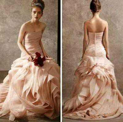 Vestidos rosas para novia 7