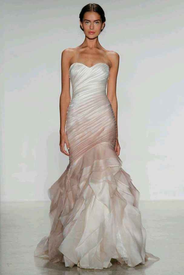 Vestidos rosas para novia 20