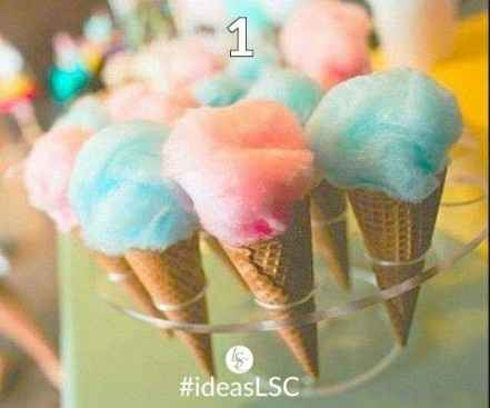 ¿Habrá algodones de azúcar en tu boda? 2