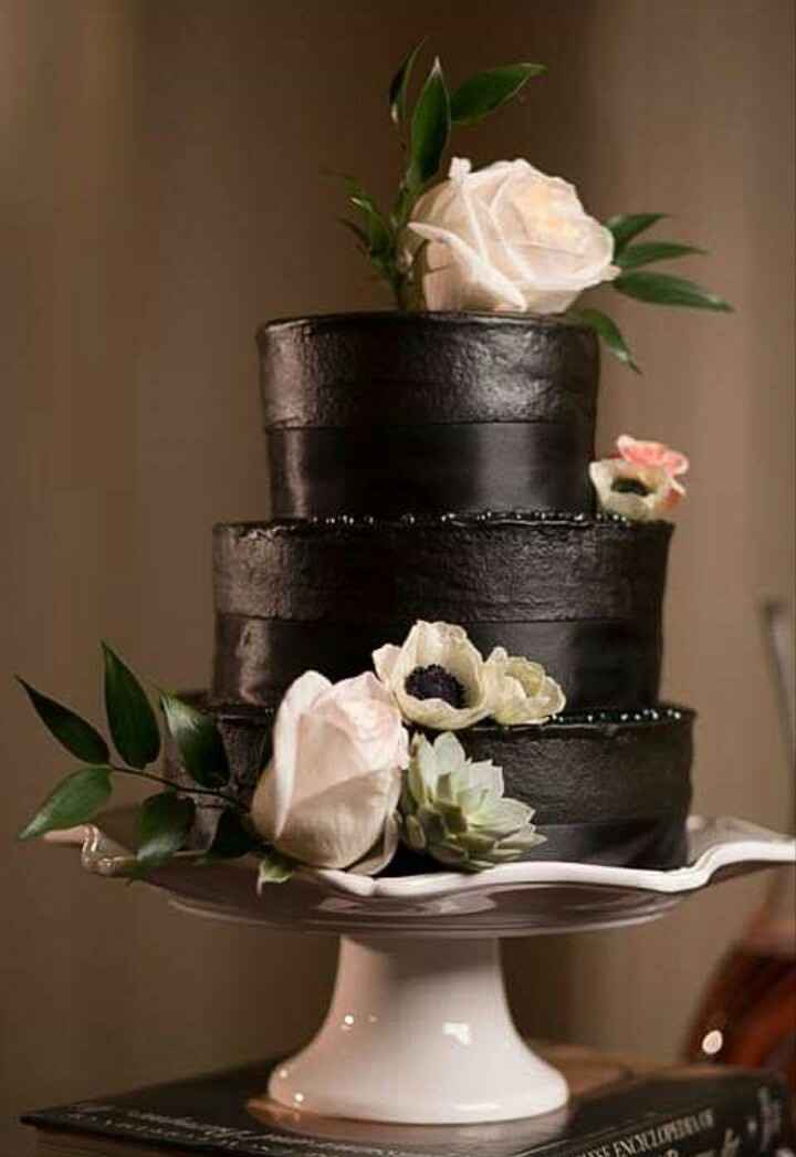 Pasteles con negro 🍰 3