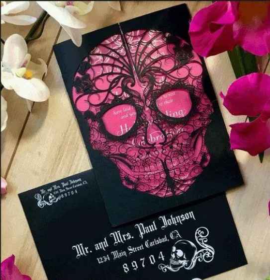 Hallowedding: Invitaciones 👻💀🎃 2