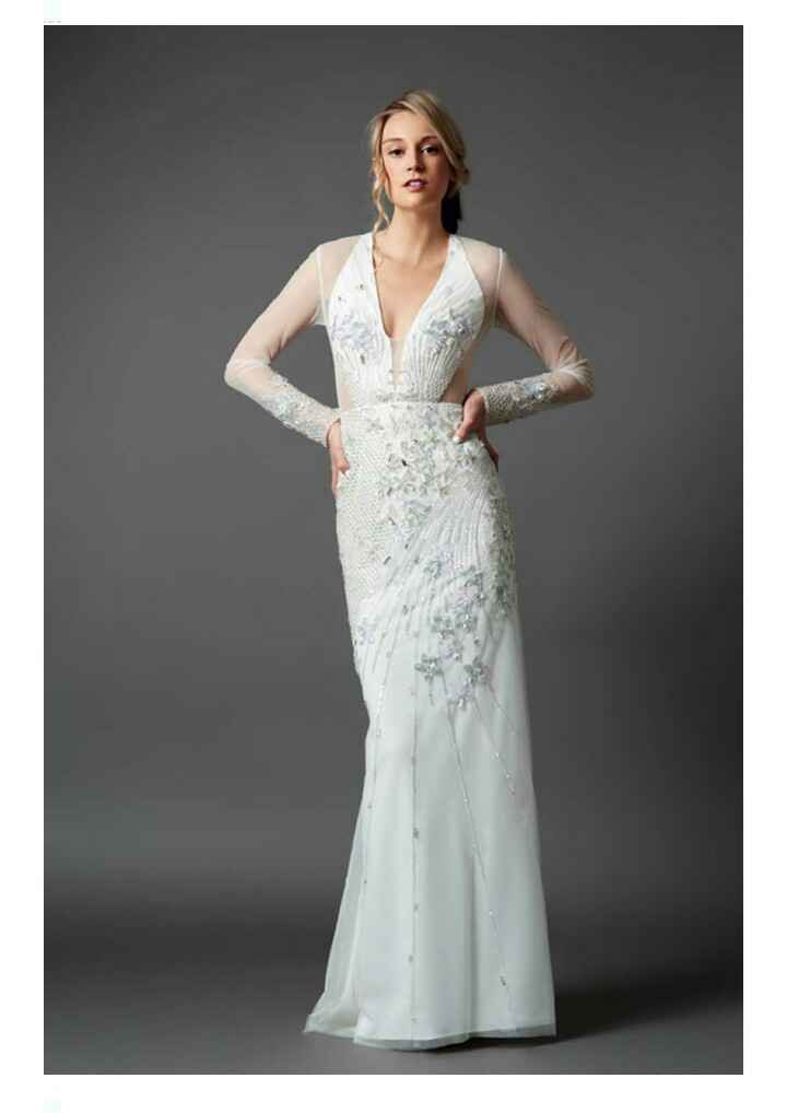 Vestidos colección otoño 2019 Gustavo Cadile 5