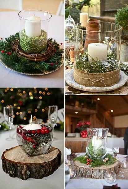 Centros de mesa ideales para invierno ❄🎄🎅⛄ 7
