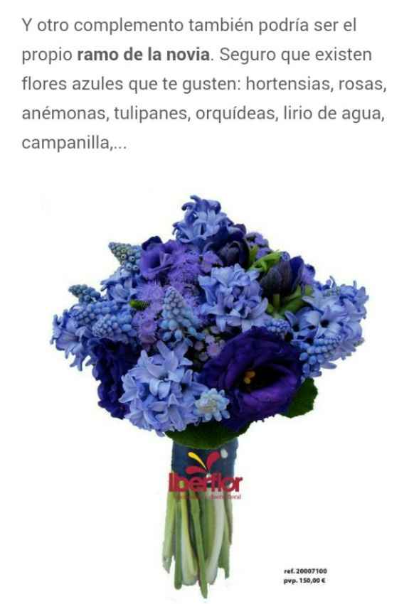 Cumple con la tradición del algo azul 💙 8