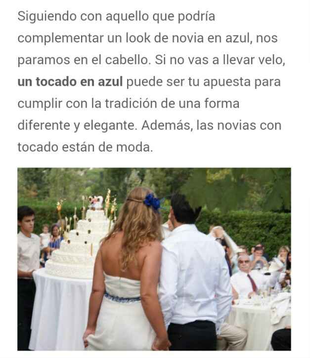 Cumple con la tradición del algo azul 💙 11