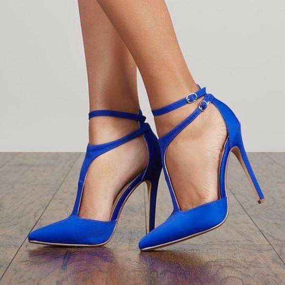 Zapatos en color azul 💙 1