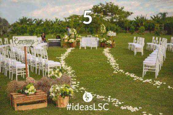 Ideas para altares al aire libre 6