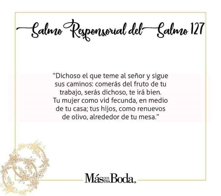 Lecturas para la misa de tu boda 8