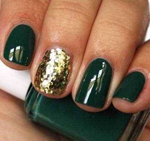 Boda en verde y dorado 10
