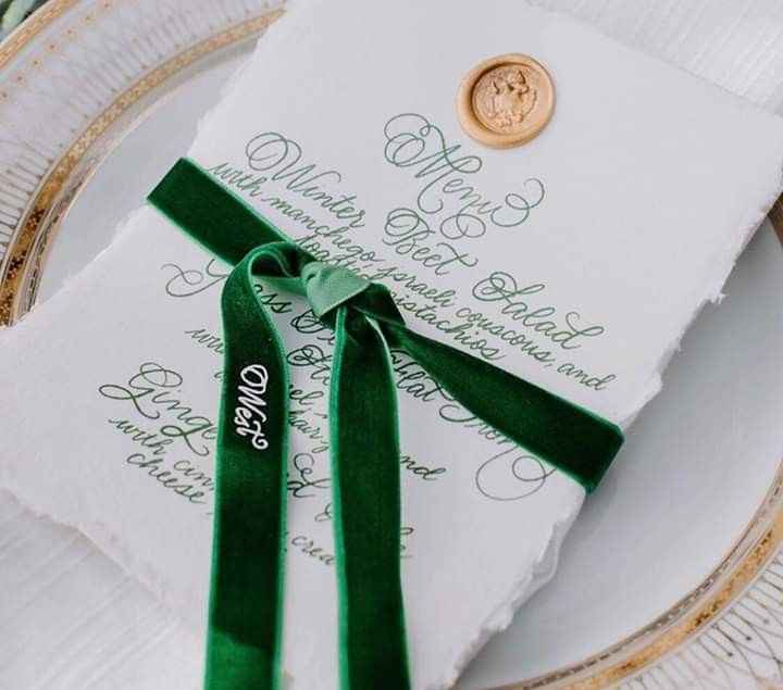 Boda en verde y dorado 16