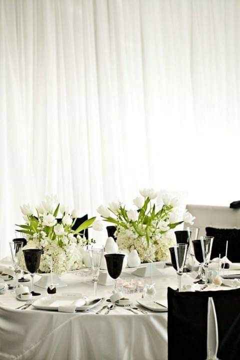 Una boda black & white 14