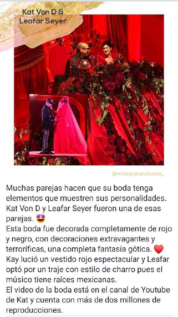 Famosos que no tuvieron una boda clásica - 9