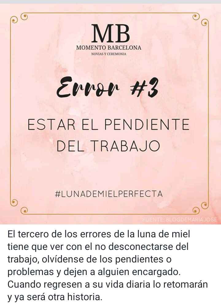 Errores a evitar en tu luna de miel 🌛🍯 - 4