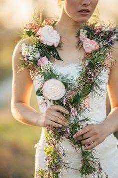 Lazos con flores naturales 🌸🌺🏵️🌻🌼 - 9