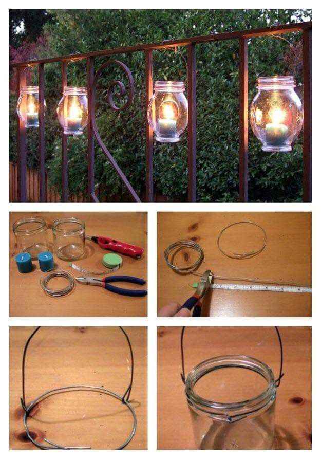 Caminos al altar con mason jars - 19