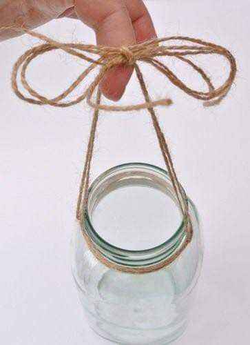 Caminos al altar con mason jars - 20
