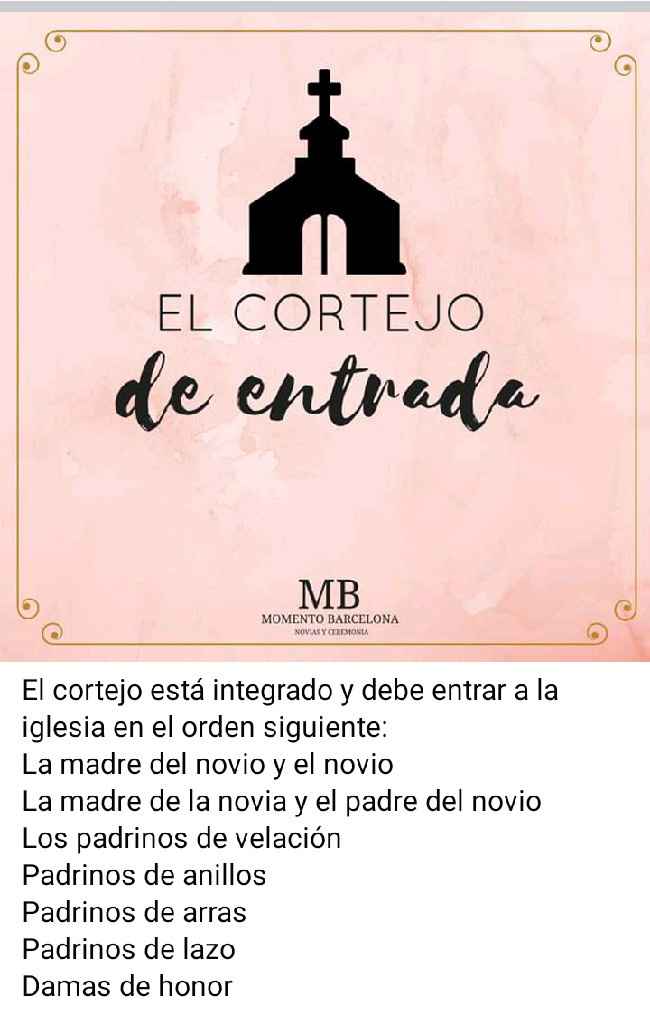 Boda religiosa,el protocolo - 2