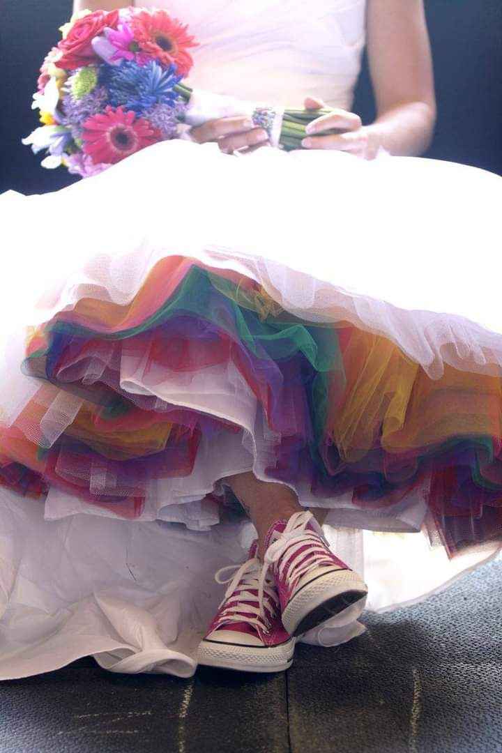 Vestidos con colores muy alegres 6