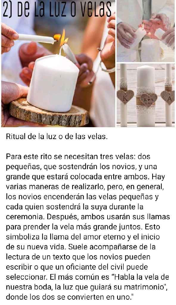 Rituales de unión - 2