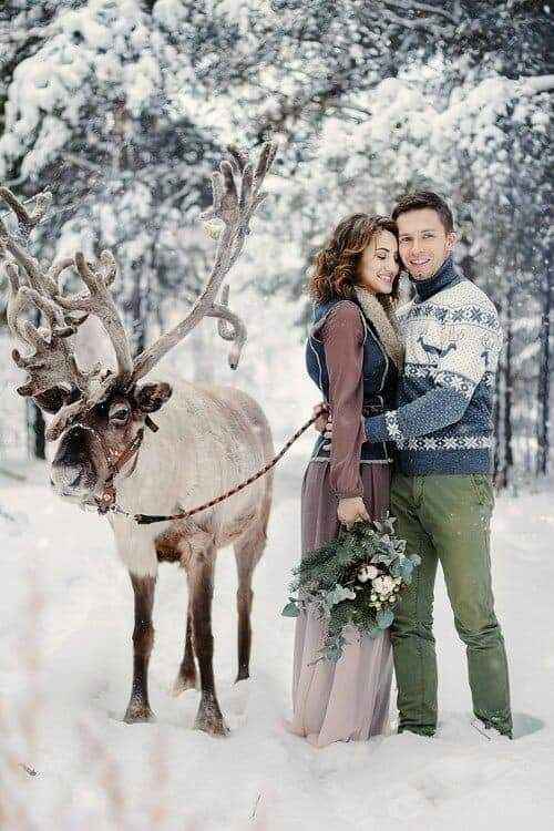 Fotos de novios en la nieve 2 1