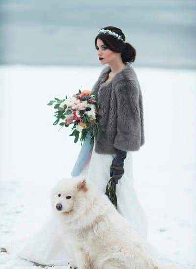 Fotos de novios en la nieve 2 16