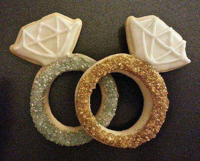 Anillos de compromiso en la despedida de soltera 💍 3