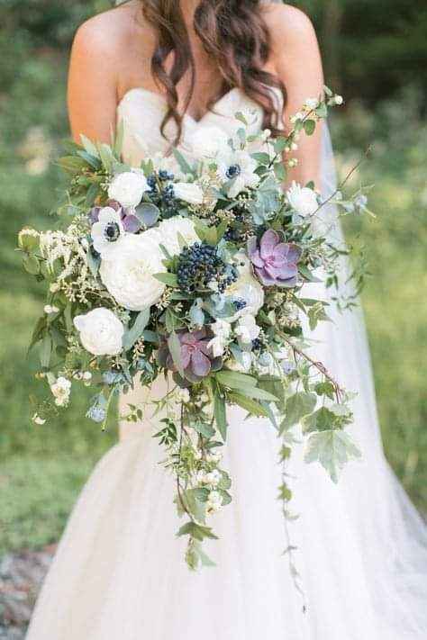 Tonos lavanda y verde en tu boda 3