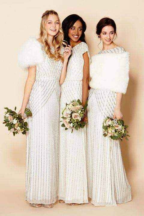 Damas de honor en invierno ❄️ 20