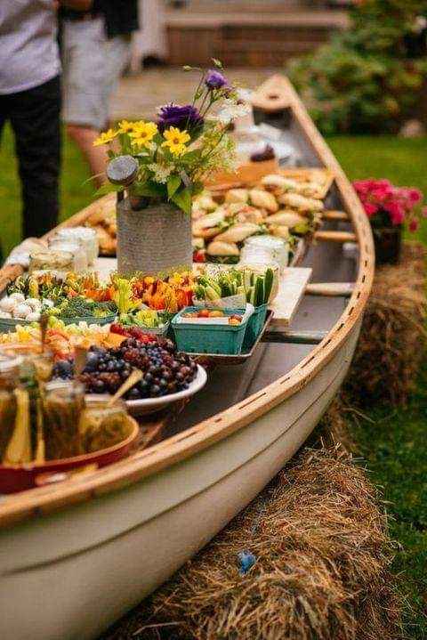 Incluye canoas en tu boda 1