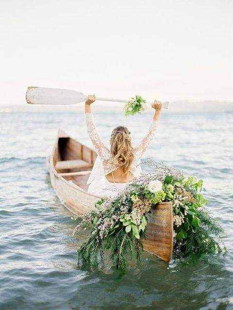 Incluye canoas en tu boda 5