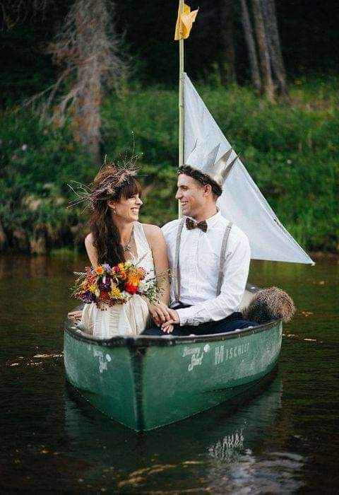 Incluye canoas en tu boda 13