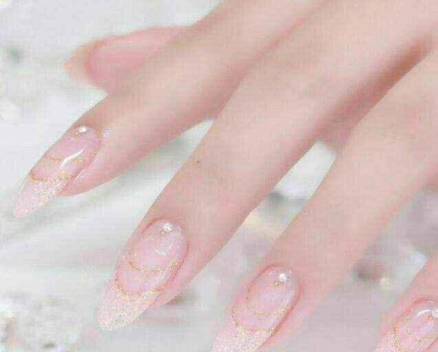 Uñas hermosas para novia 2