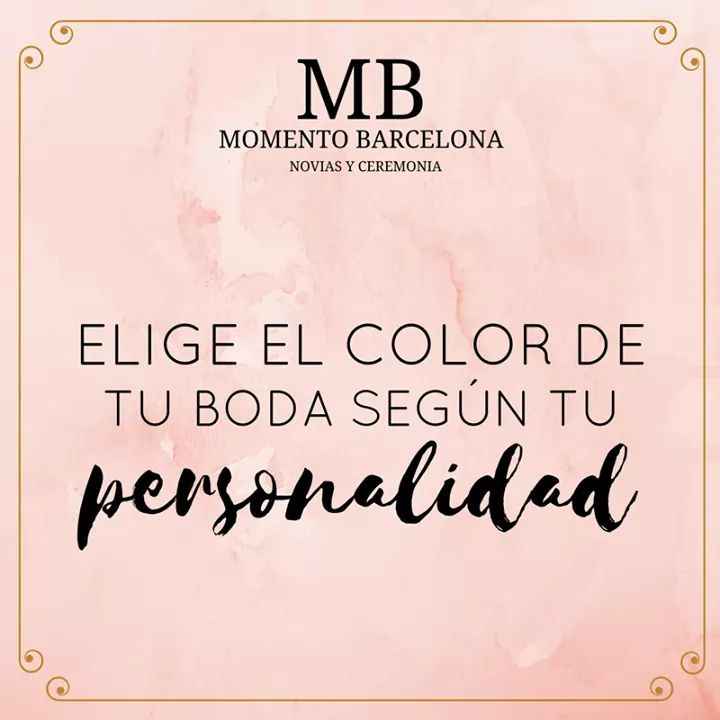 El color de tu boda y tu personalidad 1