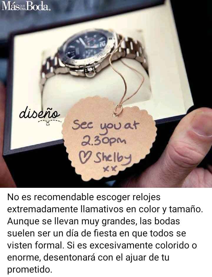 Consiente a tu fm , regalándole un reloj ⌚ 3