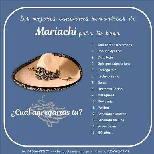 Canciones románticas de mariachi 1