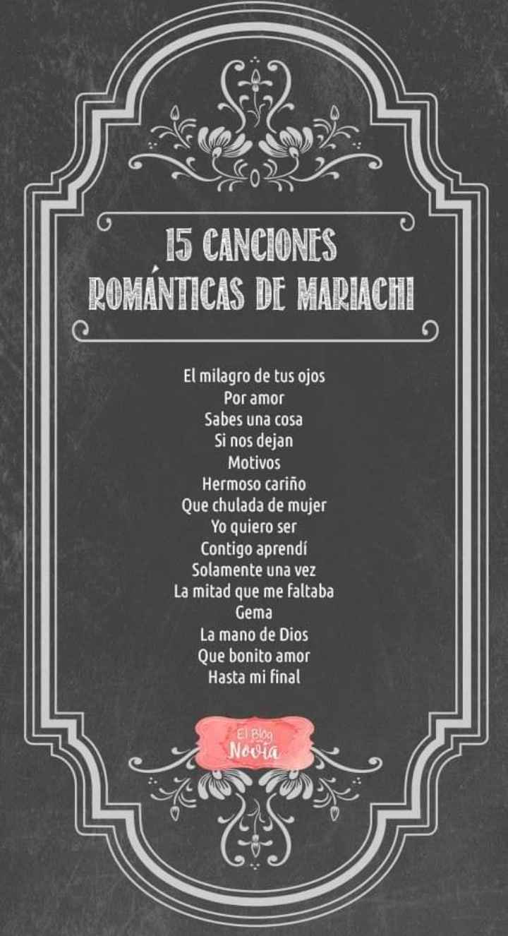 Canciones románticas de mariachi 2