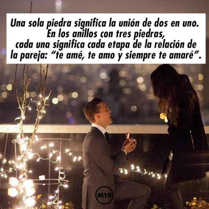 Una hermosa historia: el anillo de compromiso 💍 5