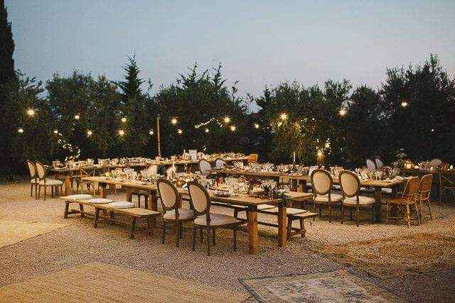 Bodas boho folk: alfombras y tapices 7