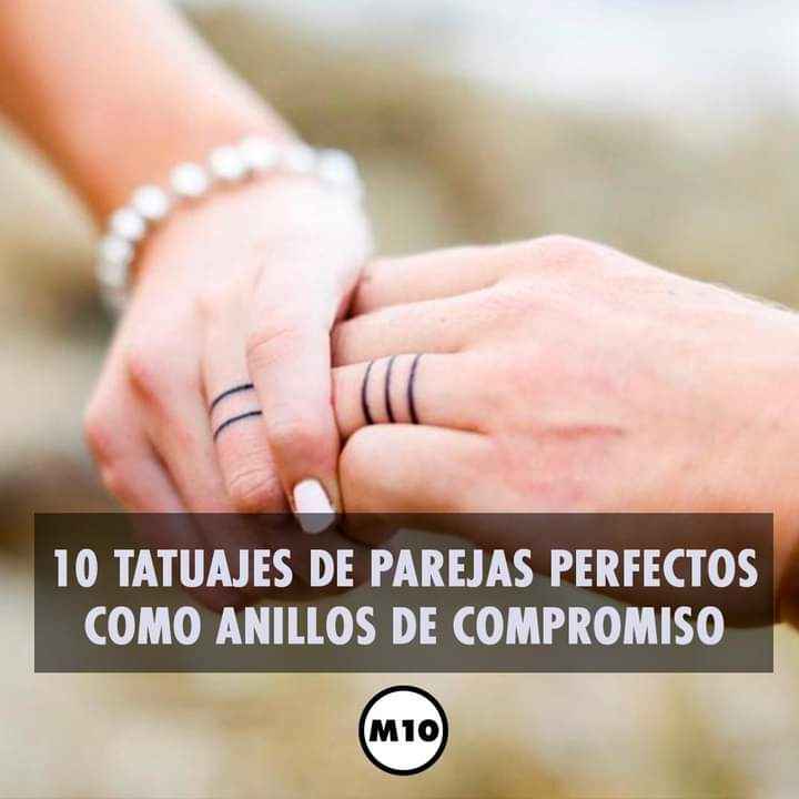 Hermosos tatuajes como argollas 1