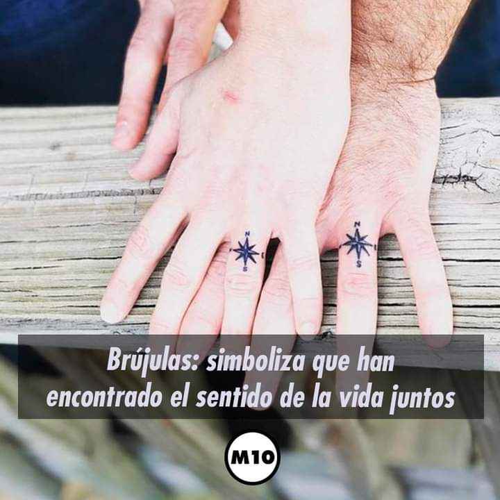 Hermosos tatuajes como argollas 6