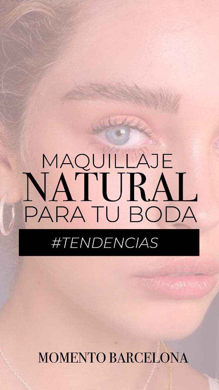 Tendencia 2021: maquillaje natural 1