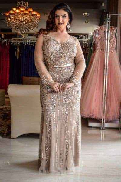 Damas curvy en tonos nude 3