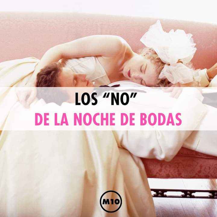 La noche de bodas (no) ❌ 1