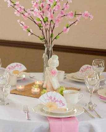 Tu boda con temática de árbol de cerezo 12