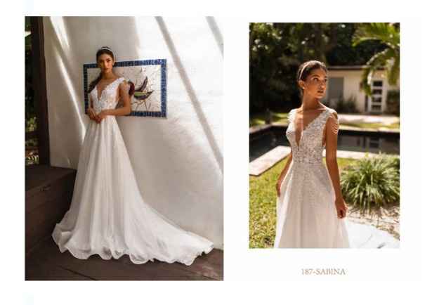 Vestidos colección 2021 Love in Florida by Aria Bride 19