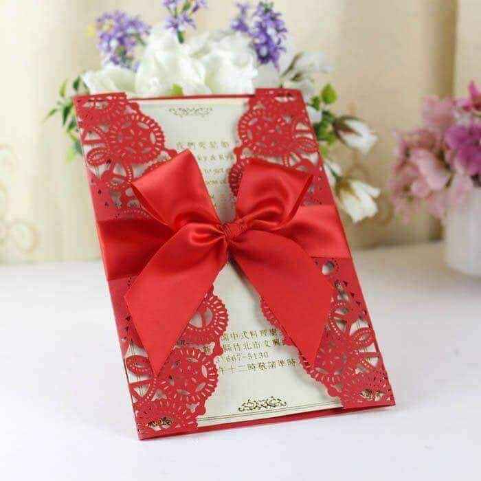 Boda con acentos de color rojo 3