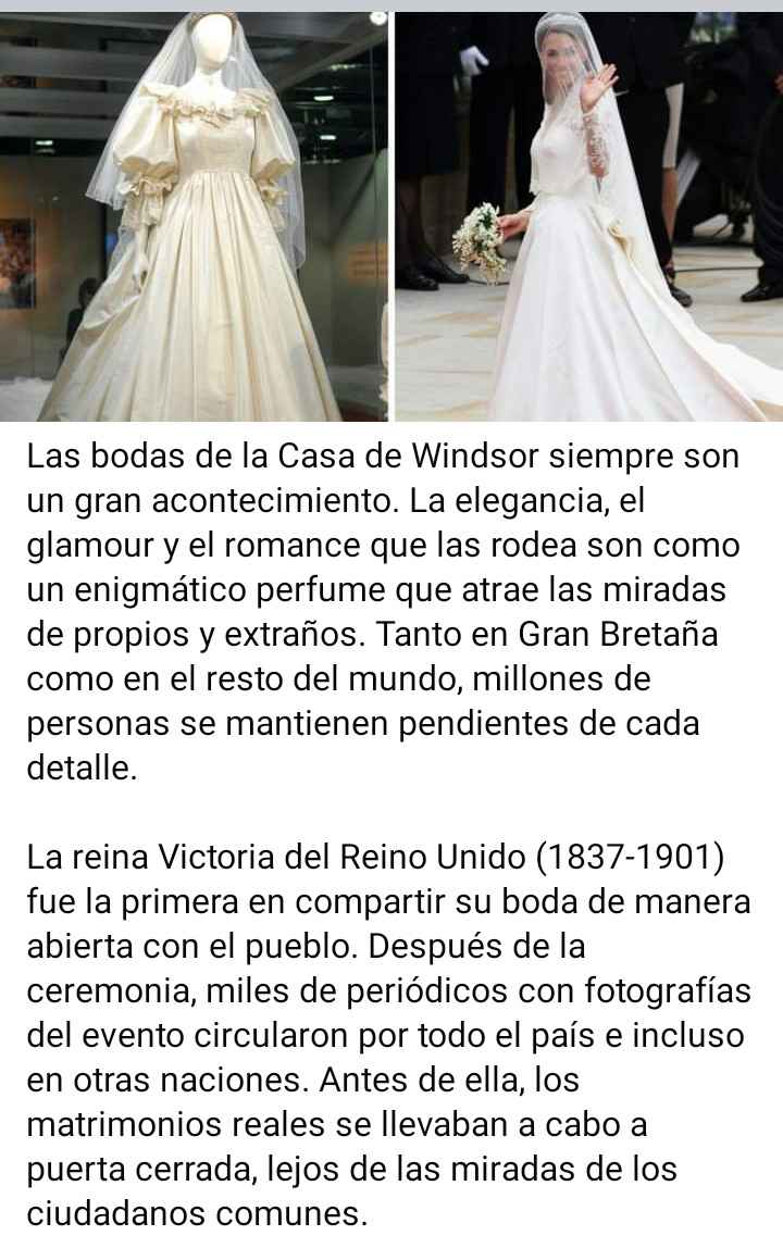 5 generaciones de vestidos de la realeza 1